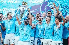 关于曼城大胜提前晋级，战绩不俗的信息